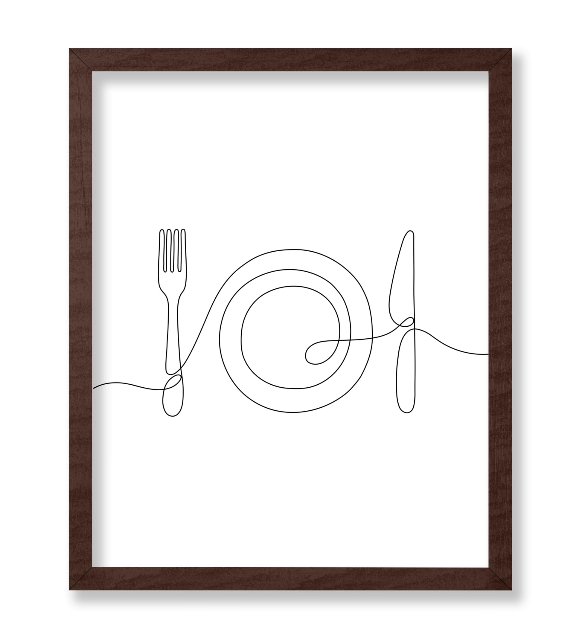 Cutlery Line Drawing