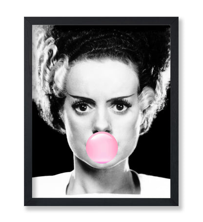 Frankenstein's Bride Pink Bubble Gum