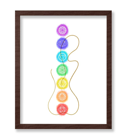 Chakra Woman Silhouette