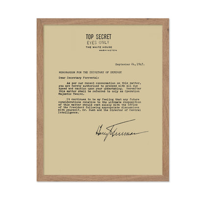 Memorandum For The Secretary