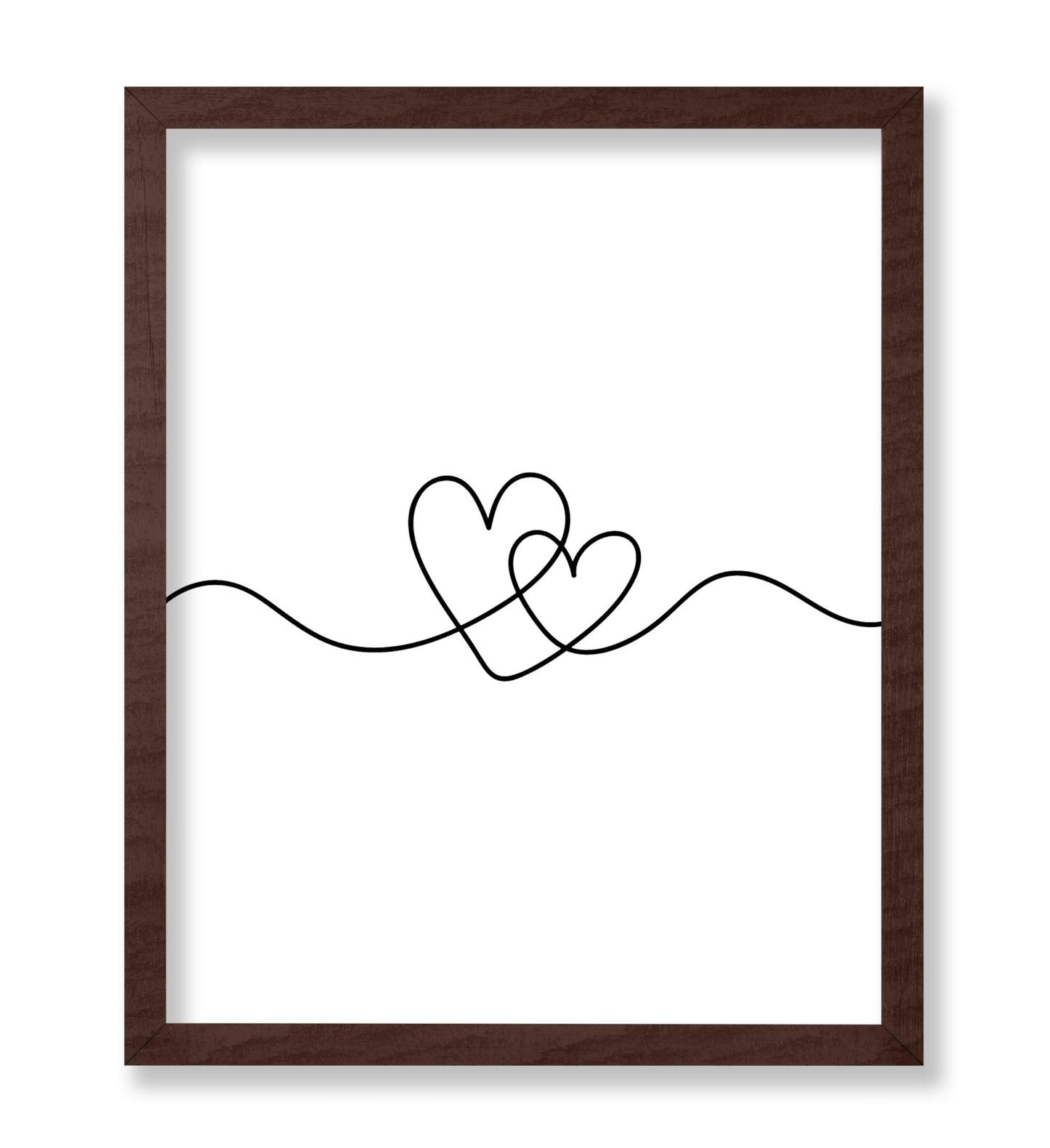 Continuous Line Hearts