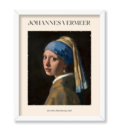 Johannes Vermeer - Girl With A Pearl Earring