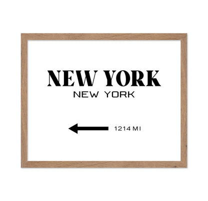 New York Sign