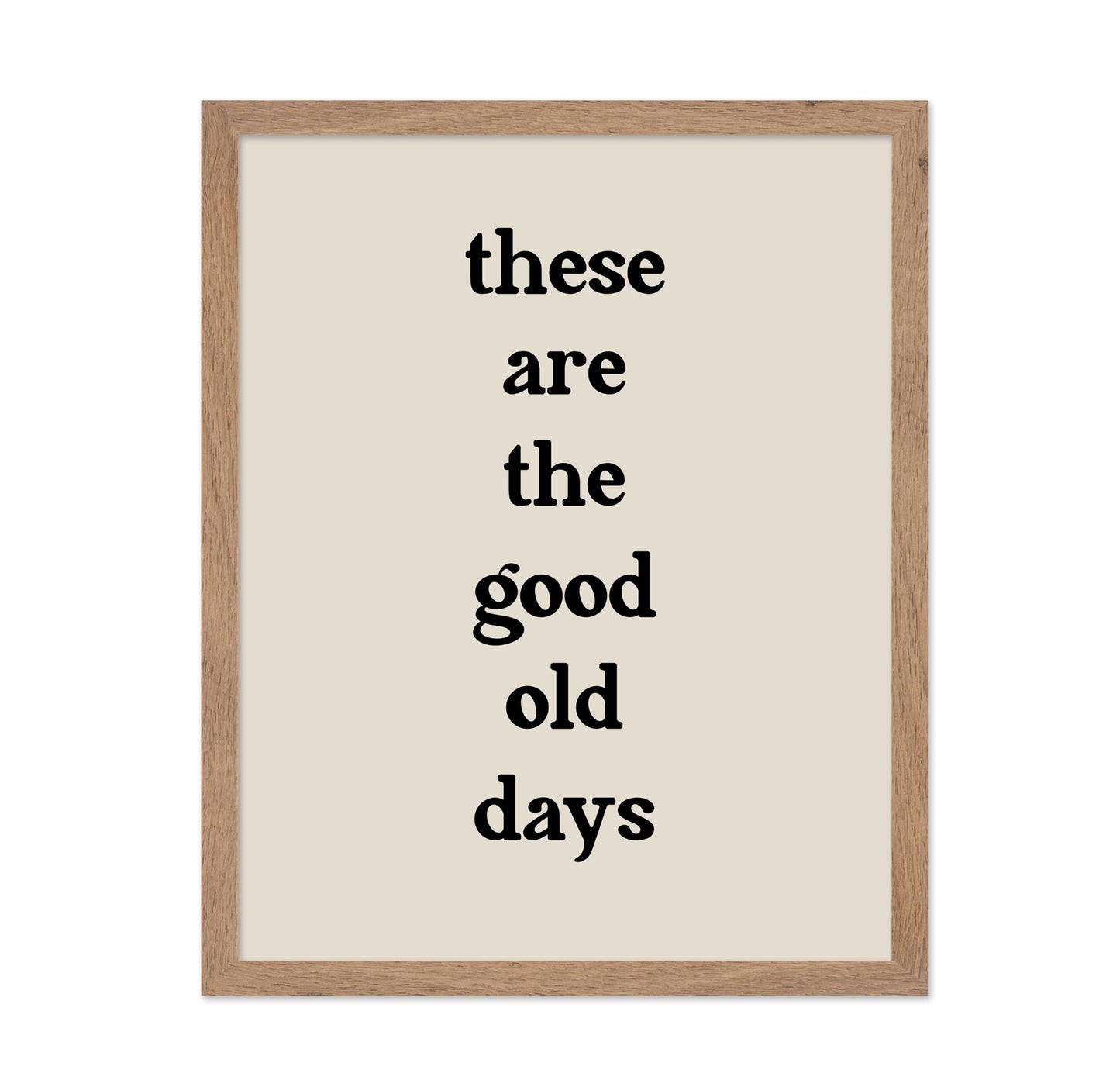 Good Old Days No2