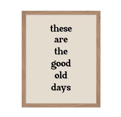 Good Old Days No2