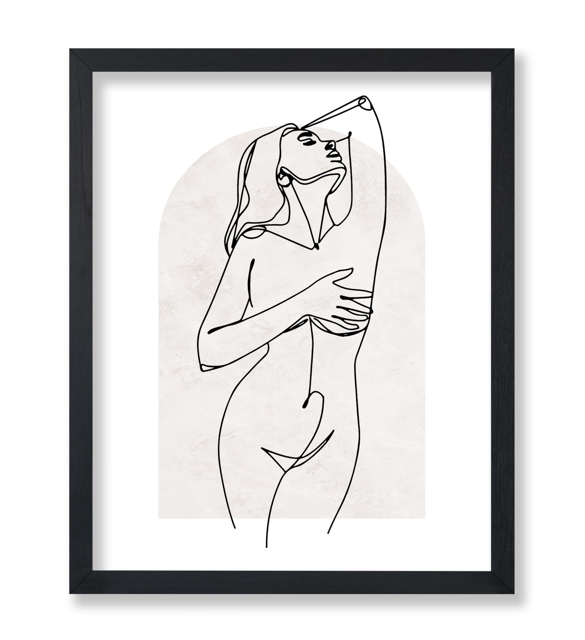 Woman Body Outline No19