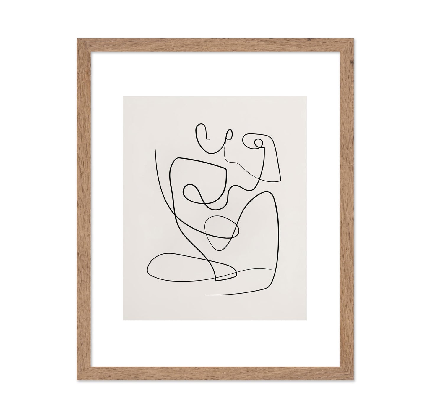 Woman Figure Line Drawing