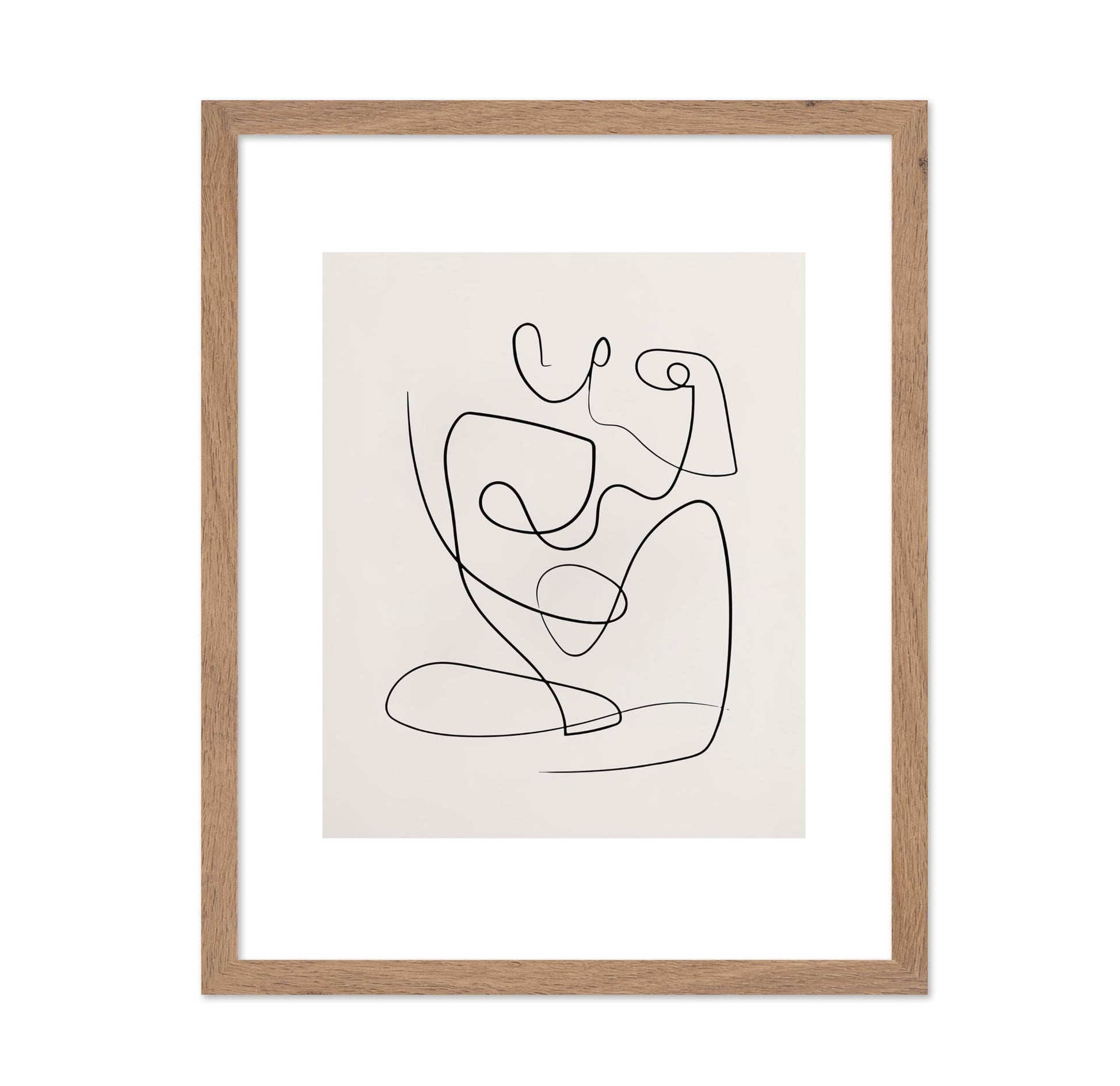 Woman Figure Line Drawing