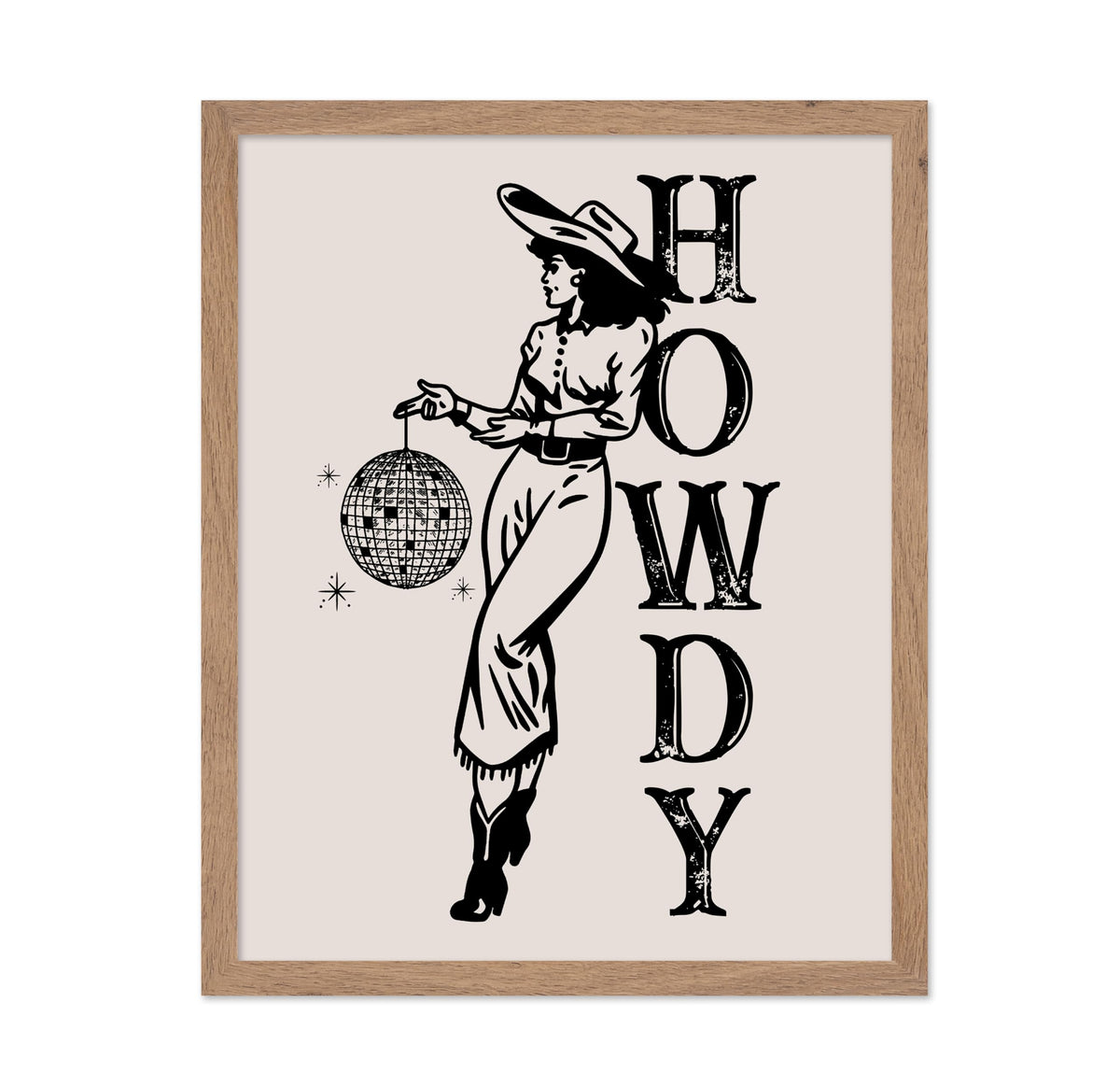 Cowgirl Howdy