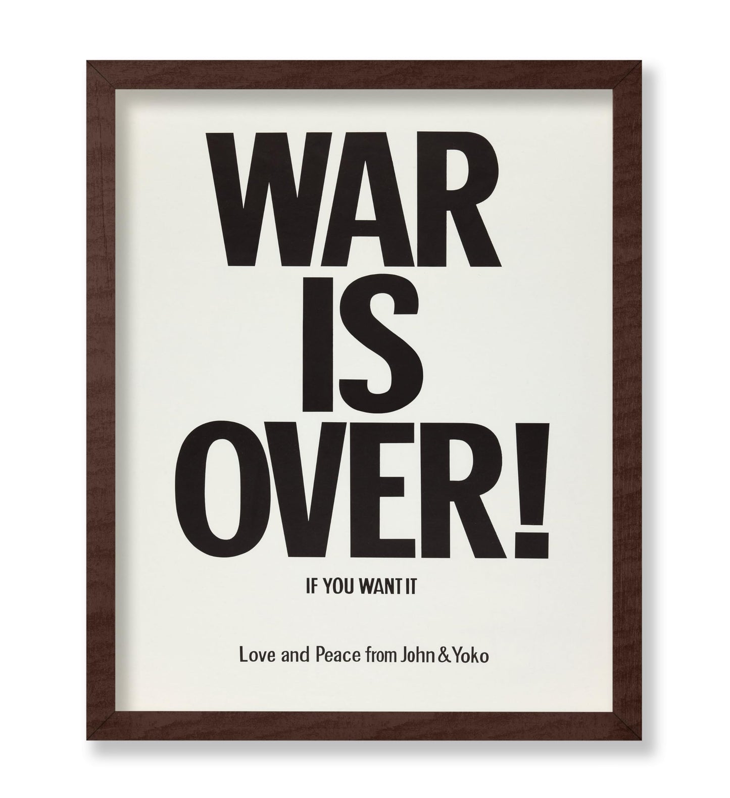 War is Over No1