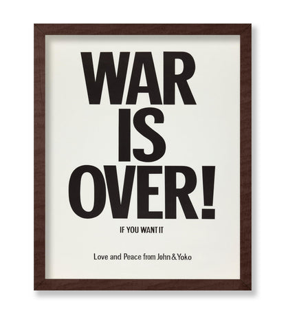 War is Over No1