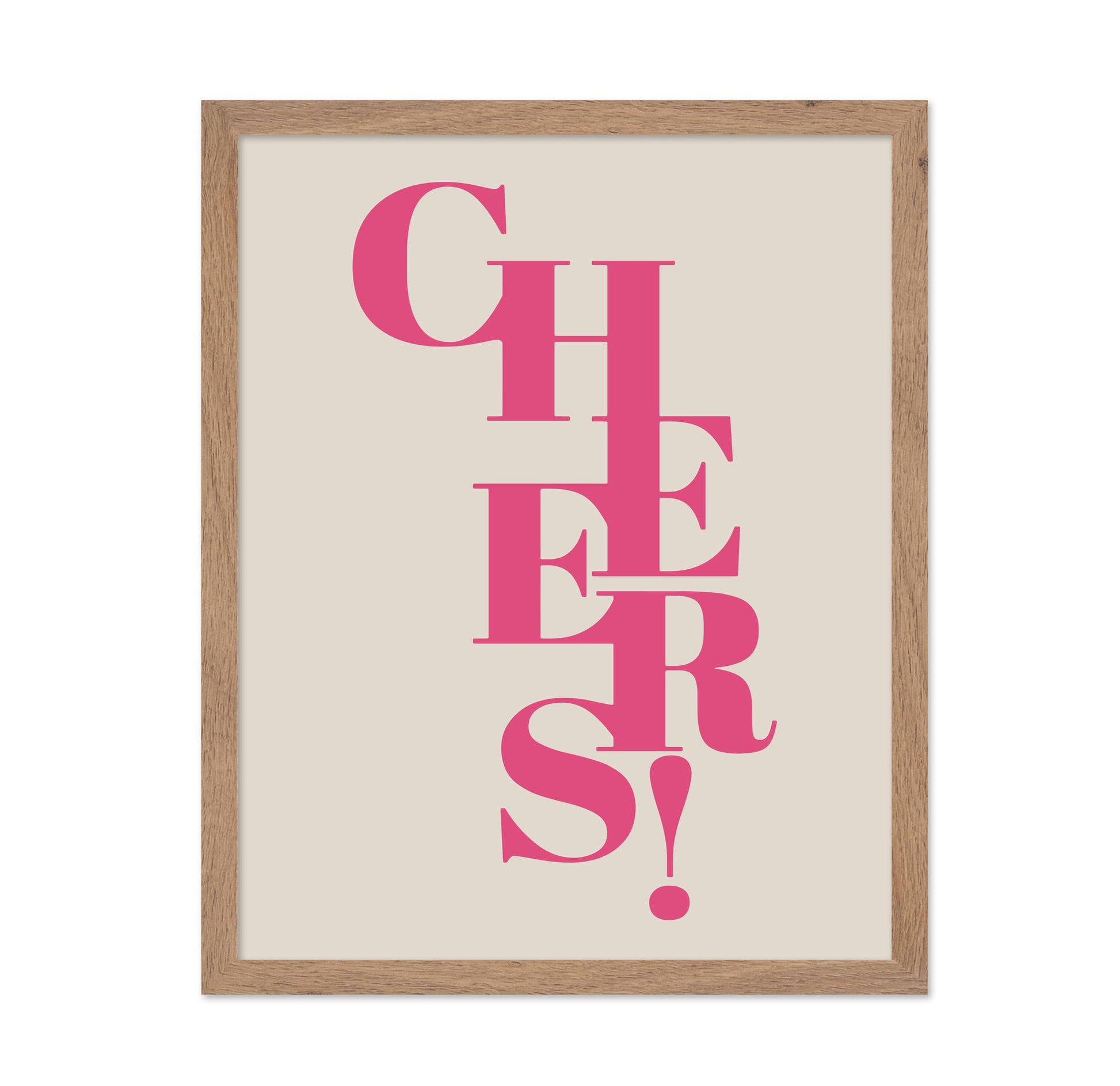 Cheers Typography No4