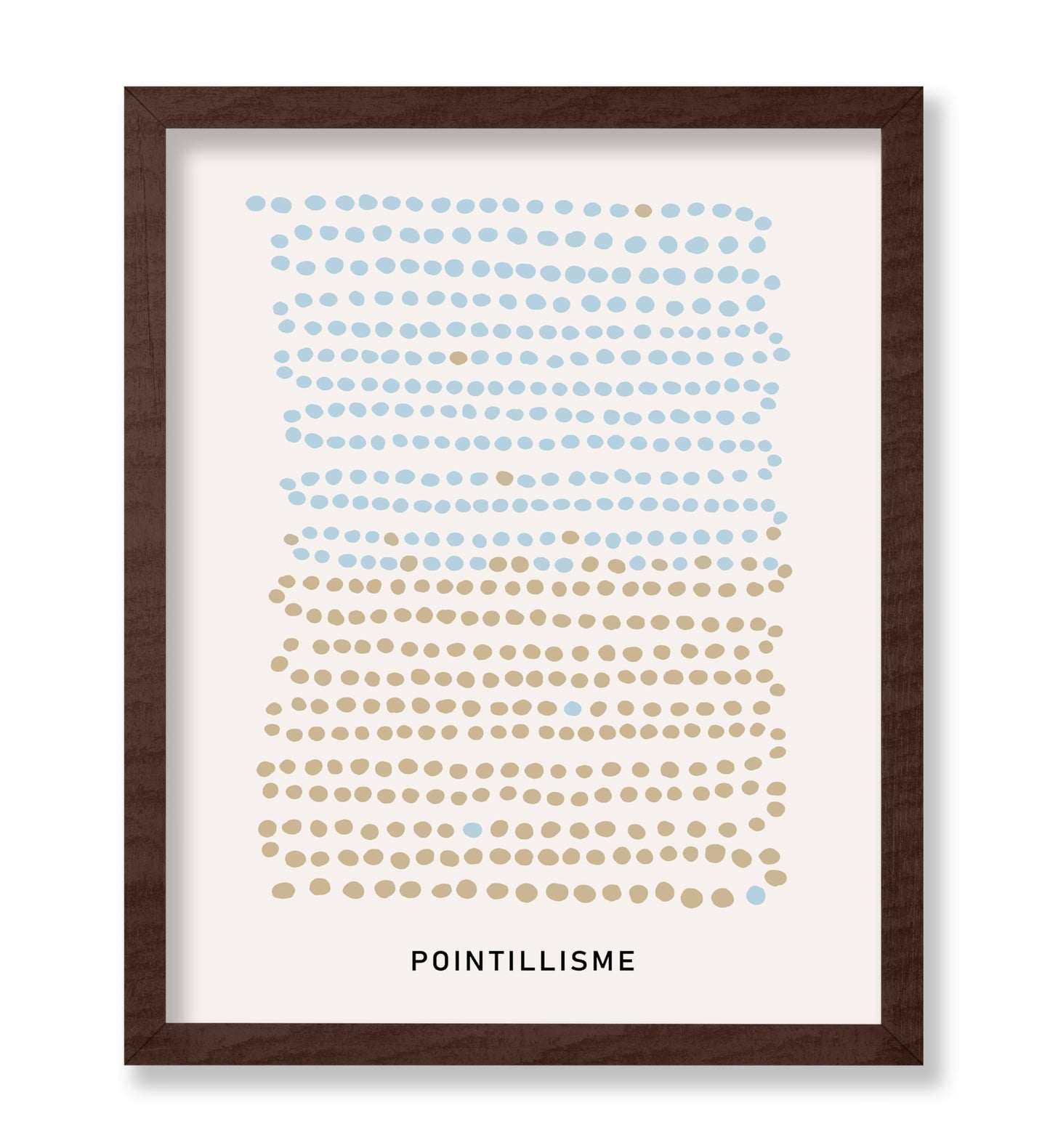Pointillisme Dotted Stripes