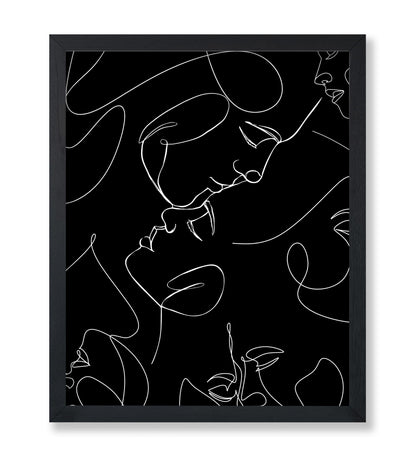 Couple Line Drawing No12