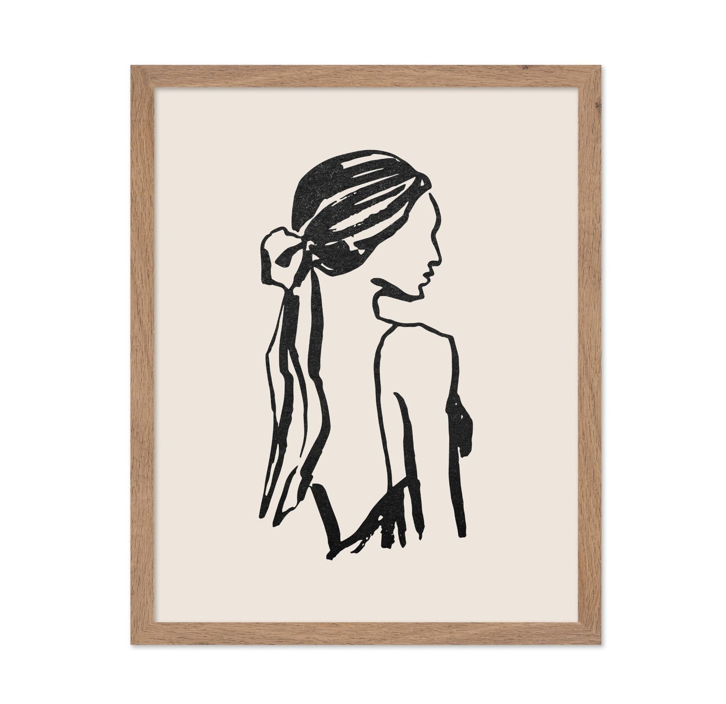 Faceless Woman Drawing No1