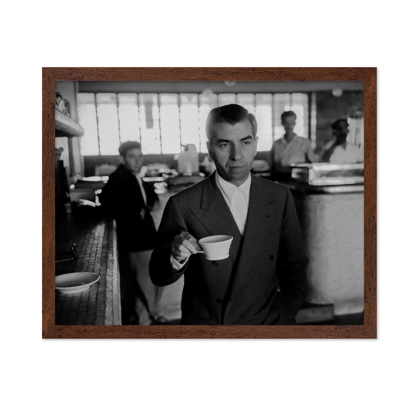 Gentleman Having a Cup of Joe