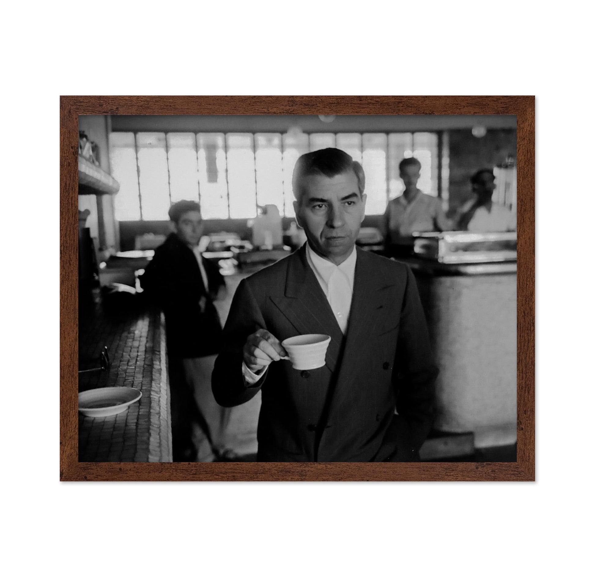 Gentleman Having a Cup of Joe