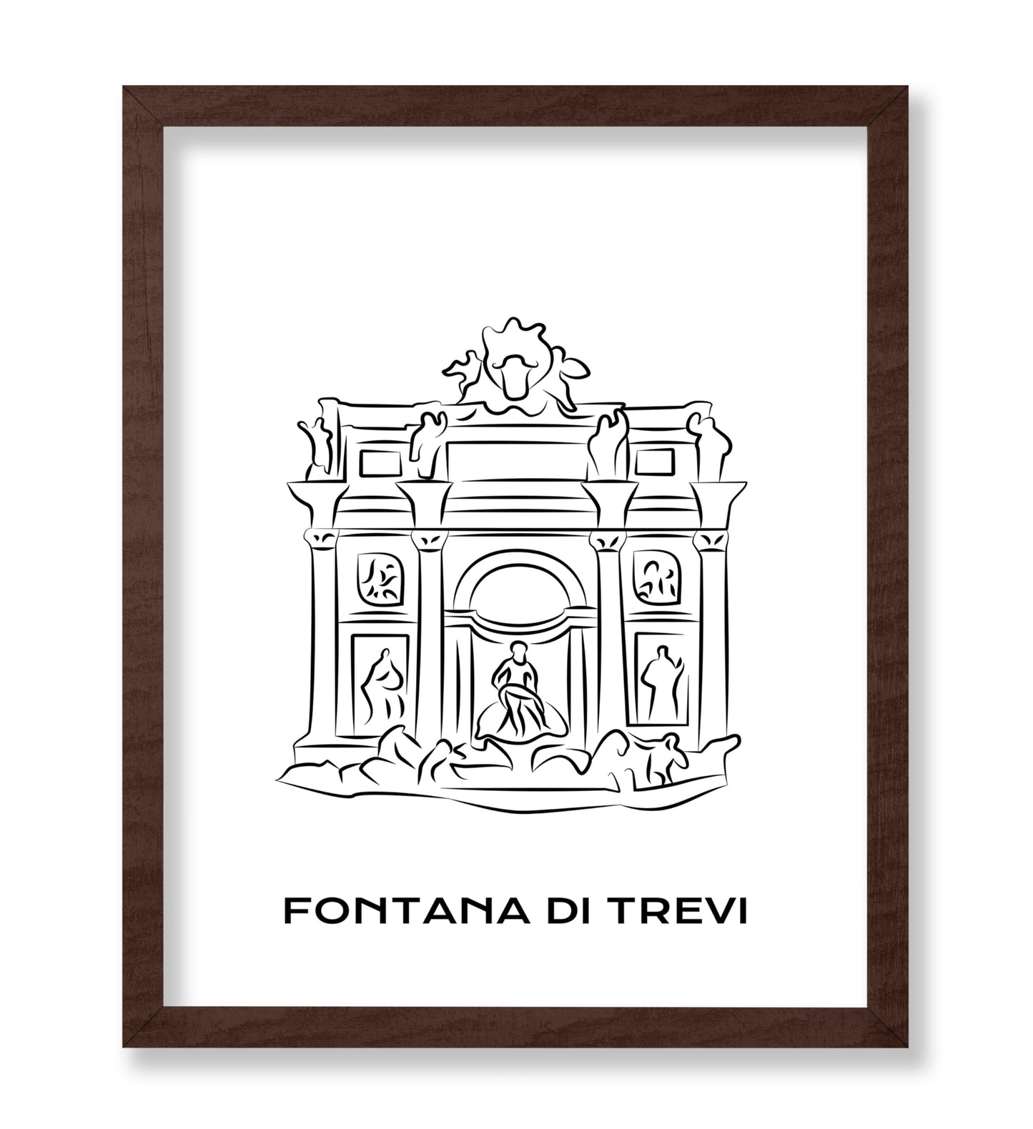 Trevi Fountain Sketch
