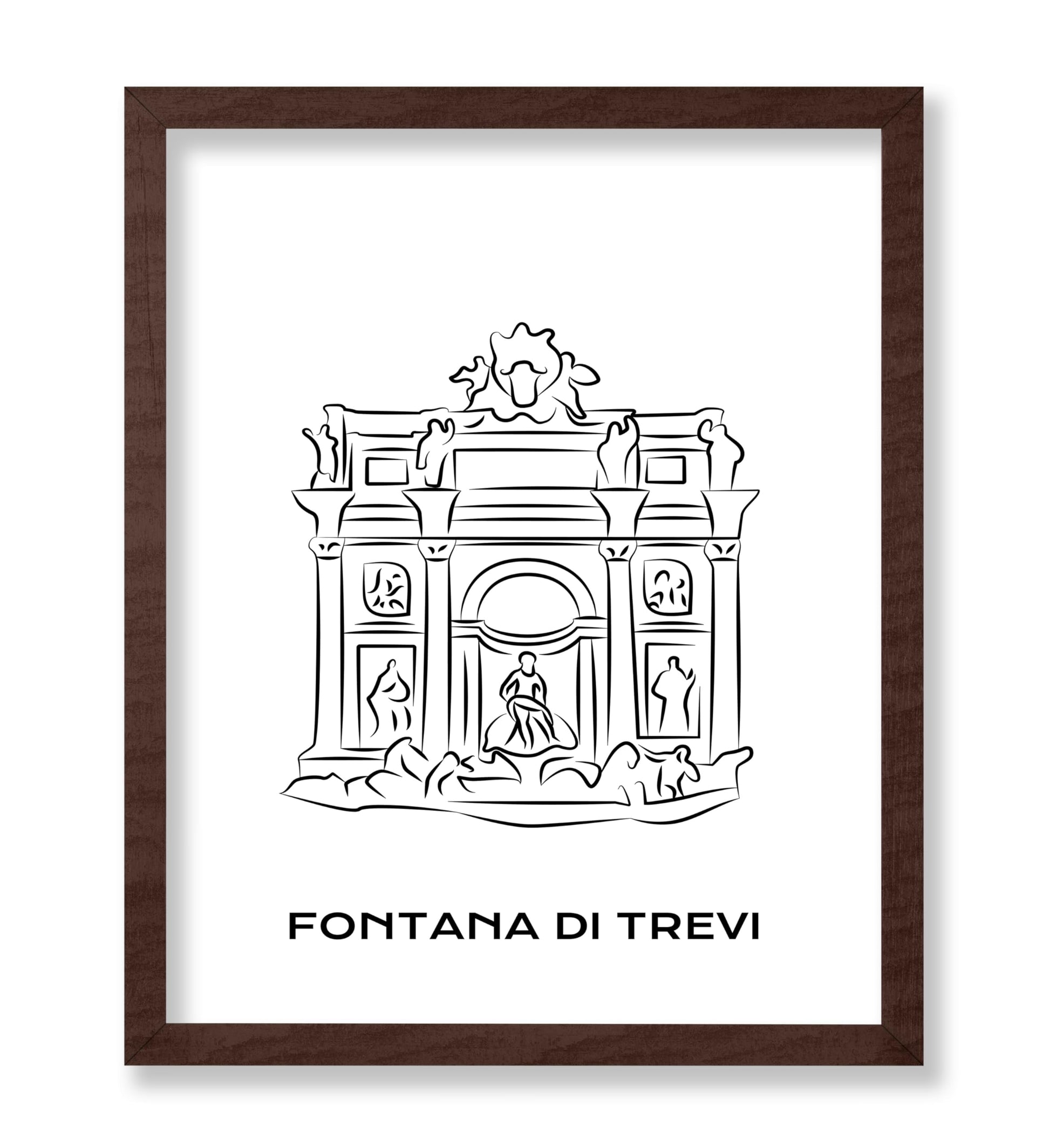 Trevi Fountain Sketch