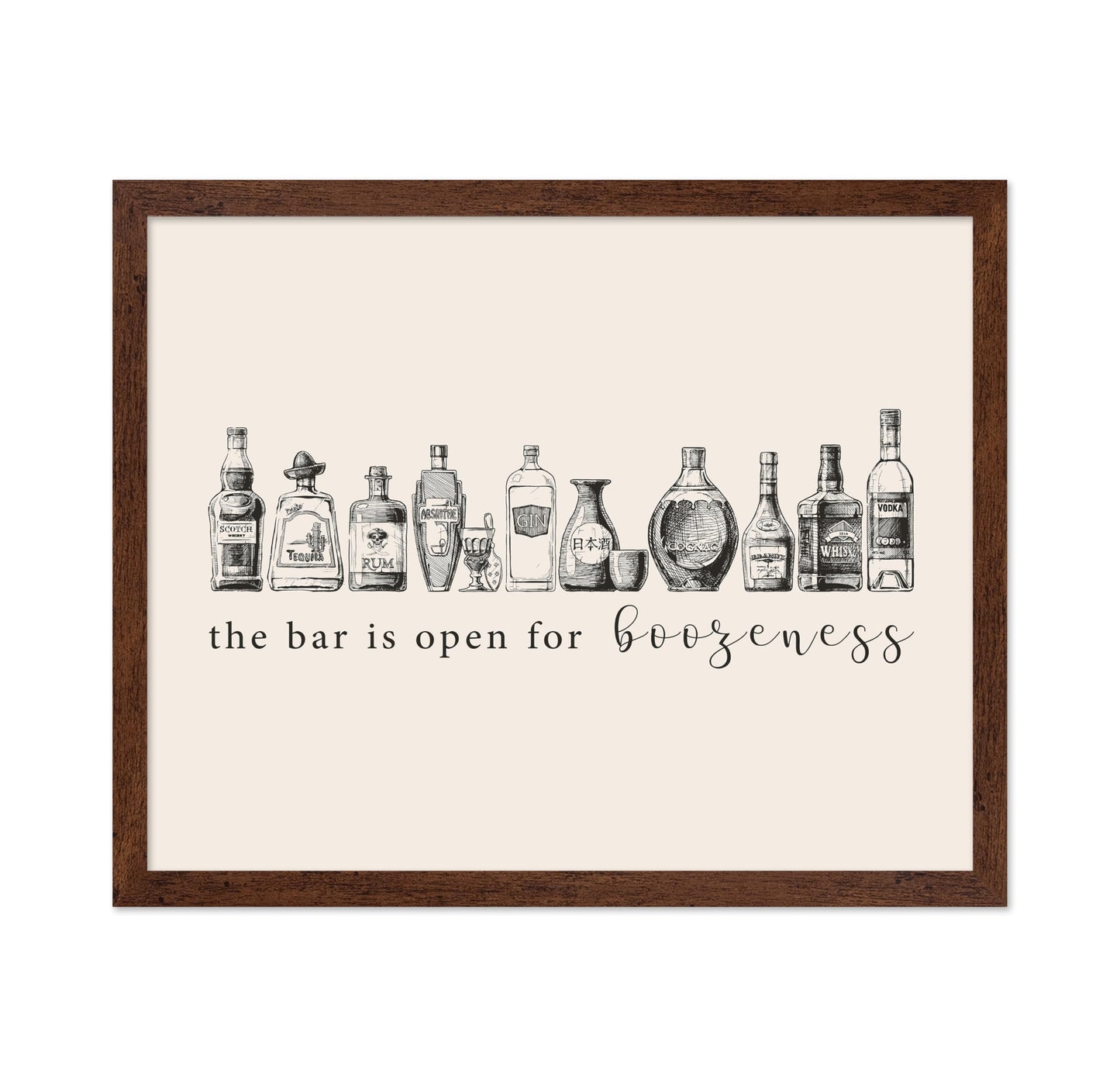 The Bar is Open for Boozeness No6