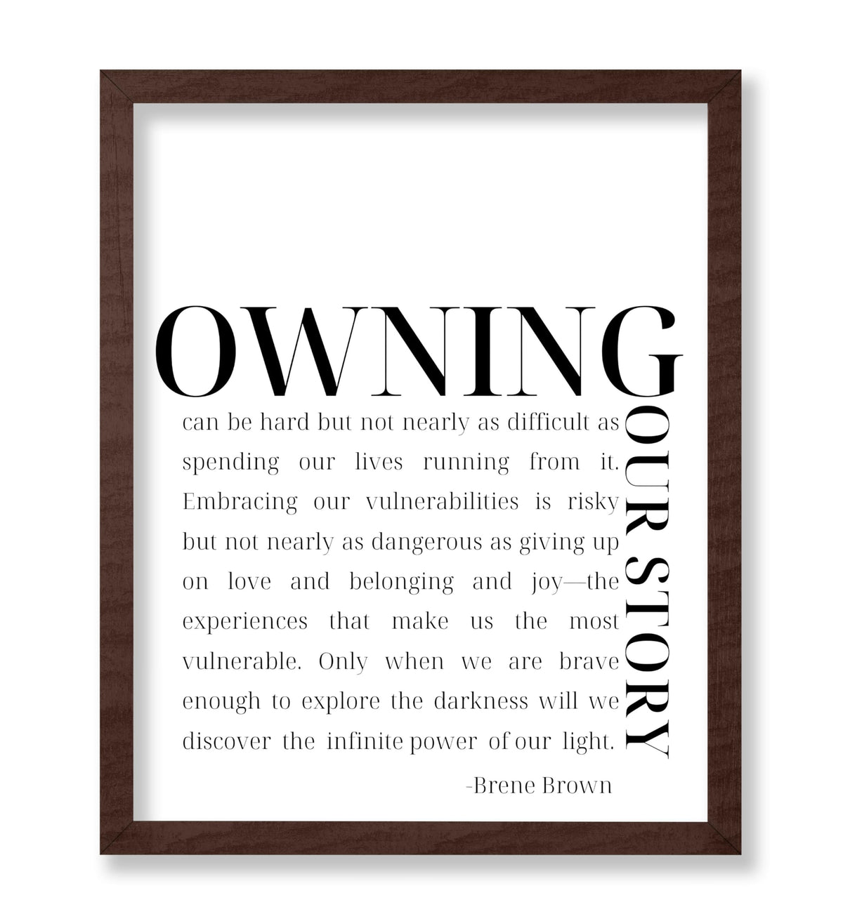 Owning Our Story