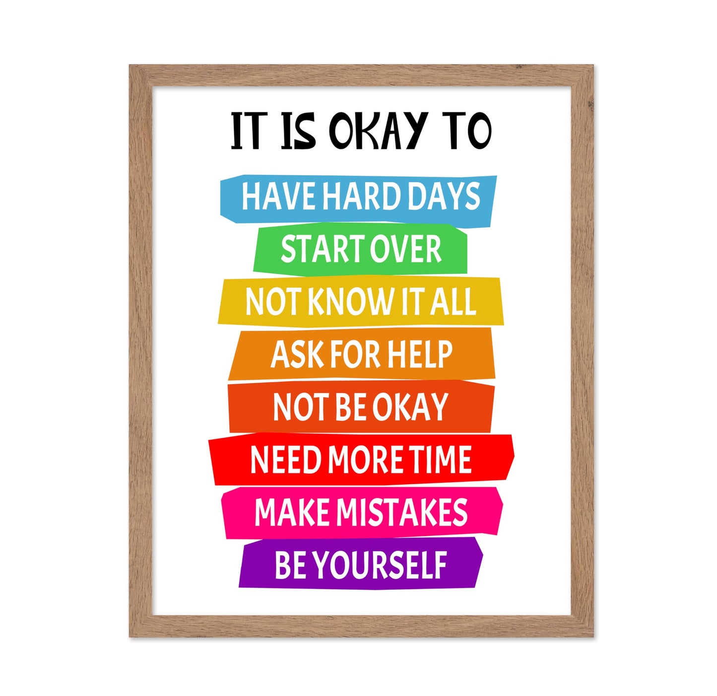 It's Okay to Not Be Okay