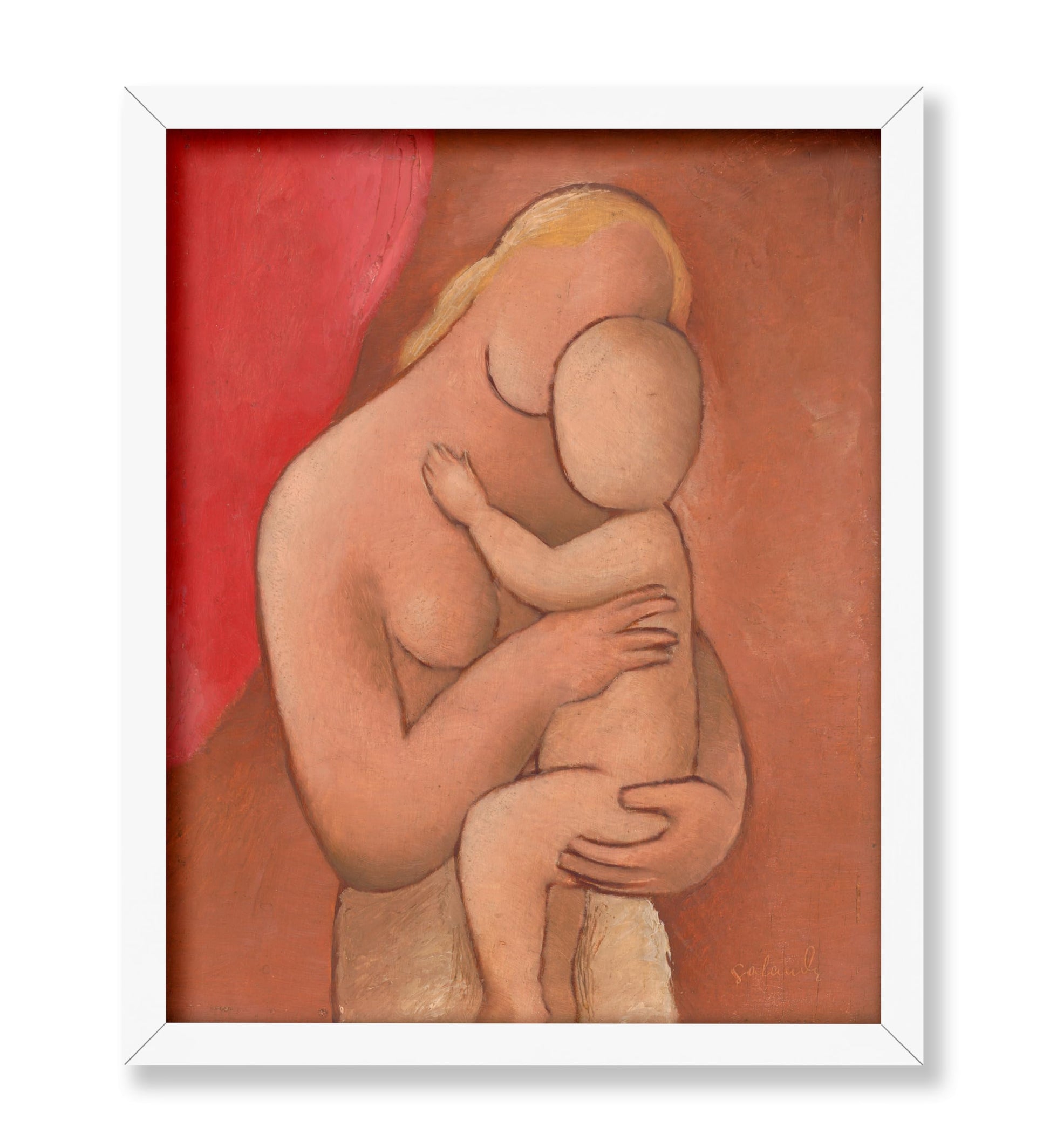 Mikulas Galanda - Mother with Child No3