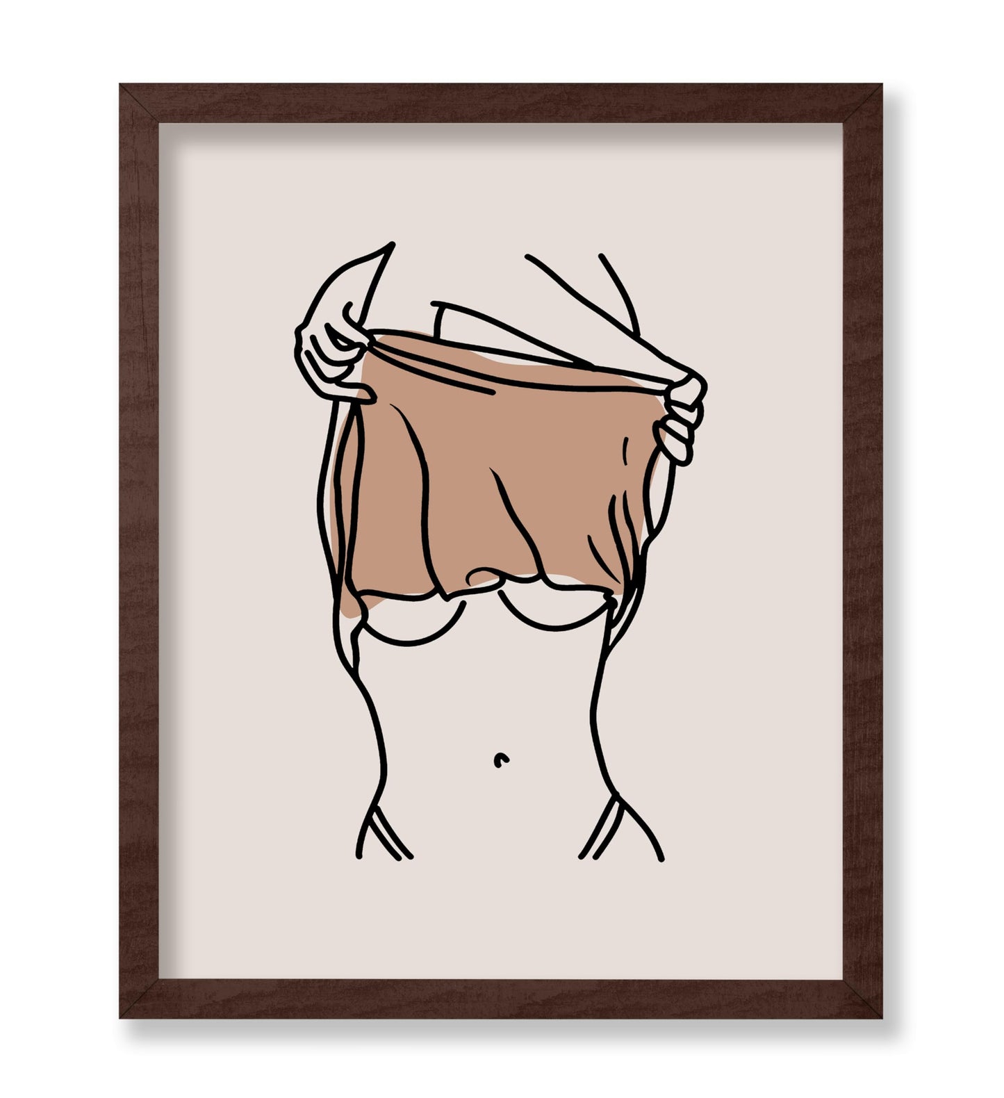 Woman Get Naked