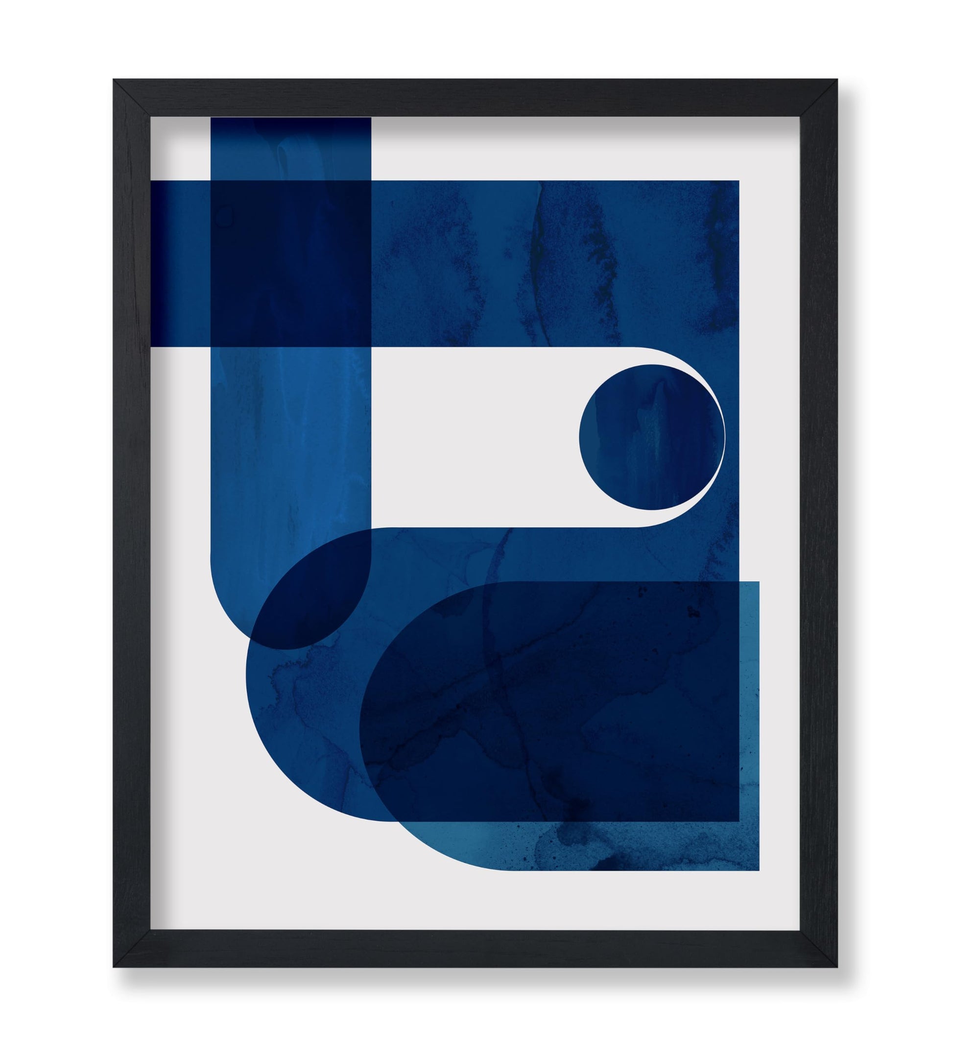 Blue Shapes No2
