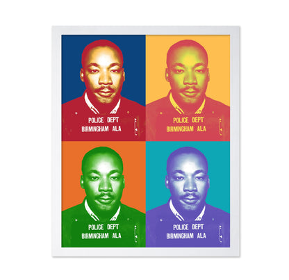 Martin Luther King Mugshot No4