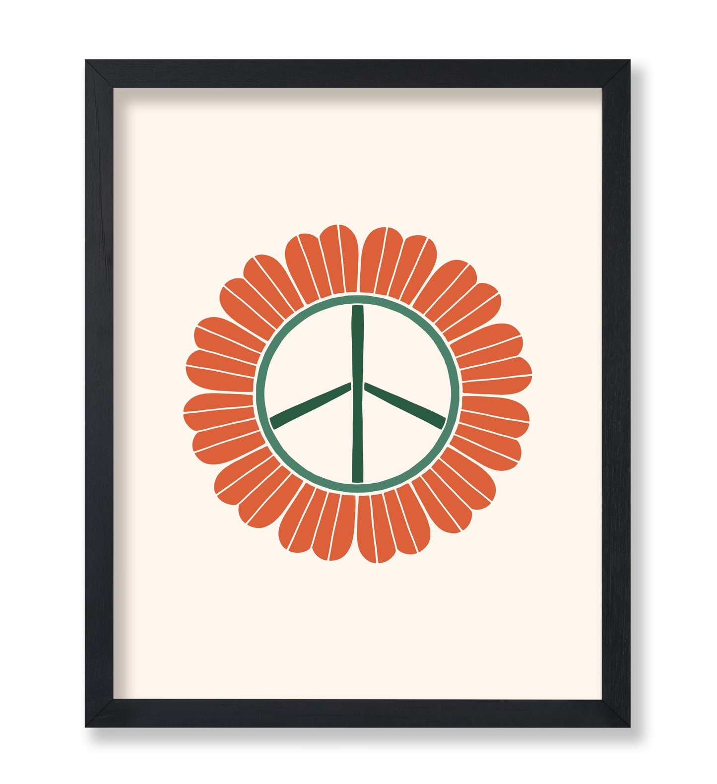Floral Hippie Peace No2