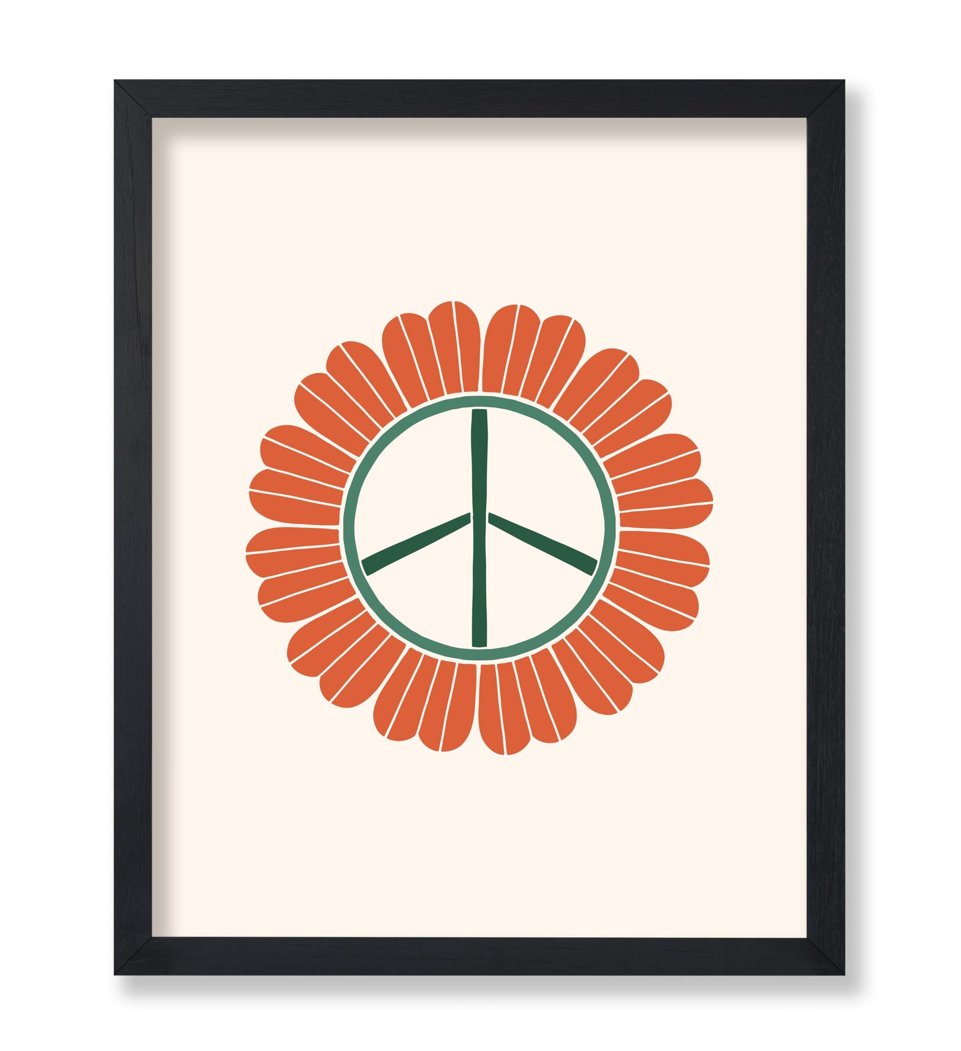 Floral Hippie Peace No2
