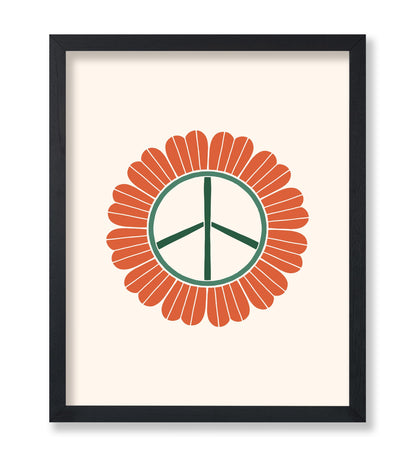 Floral Hippie Peace No2