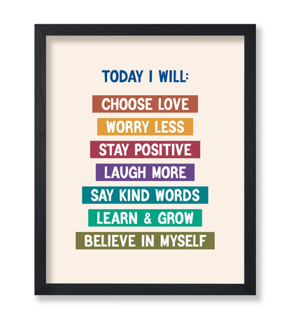 Today I Will