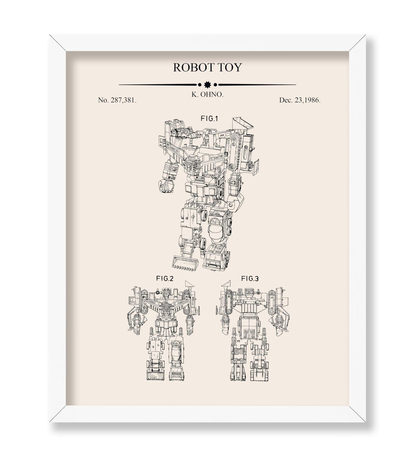 Devastator Robot Blueprint