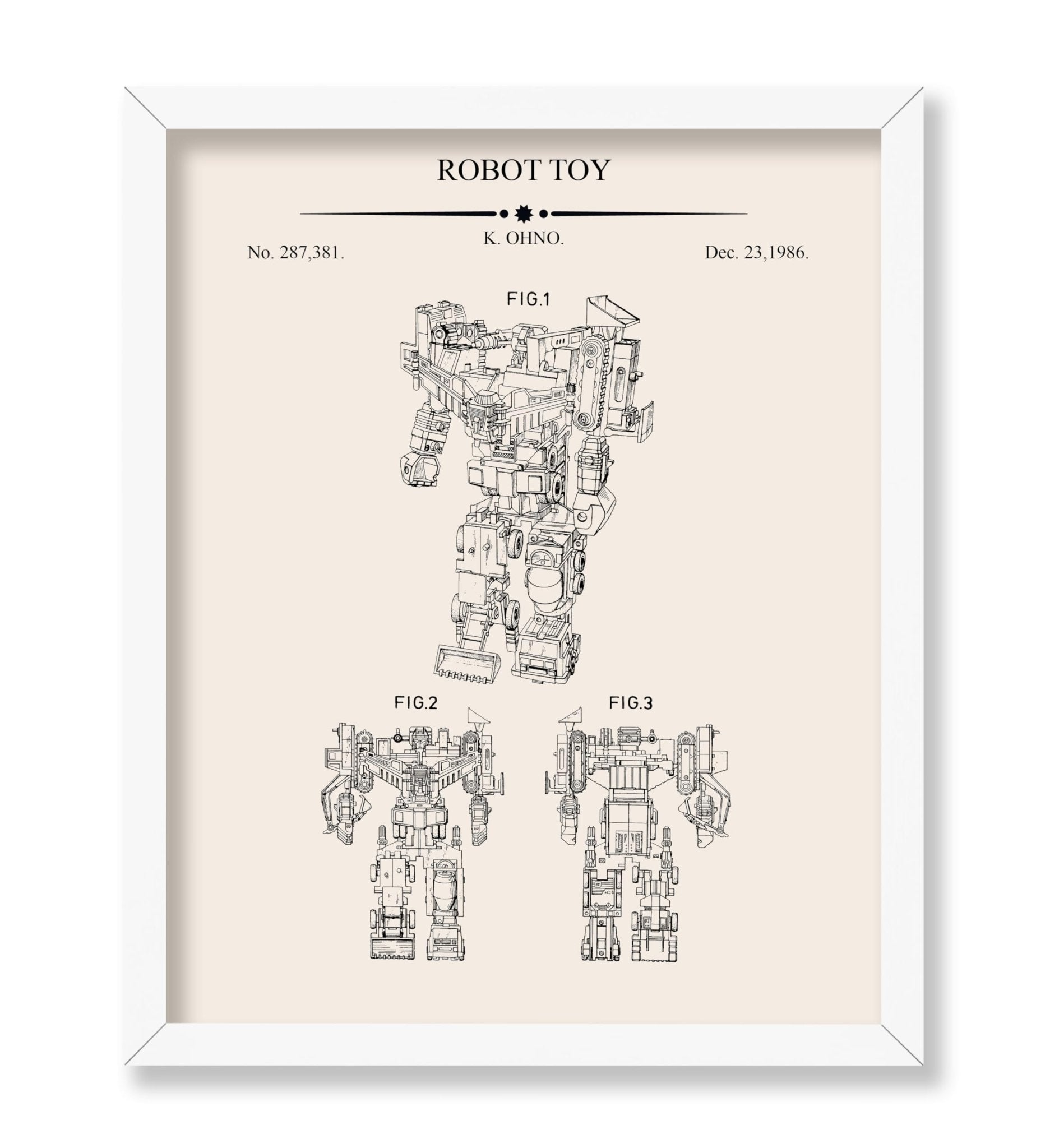 Devastator Robot Blueprint