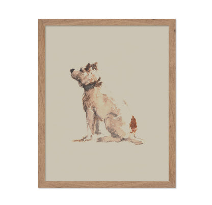 A Terrier Sitting