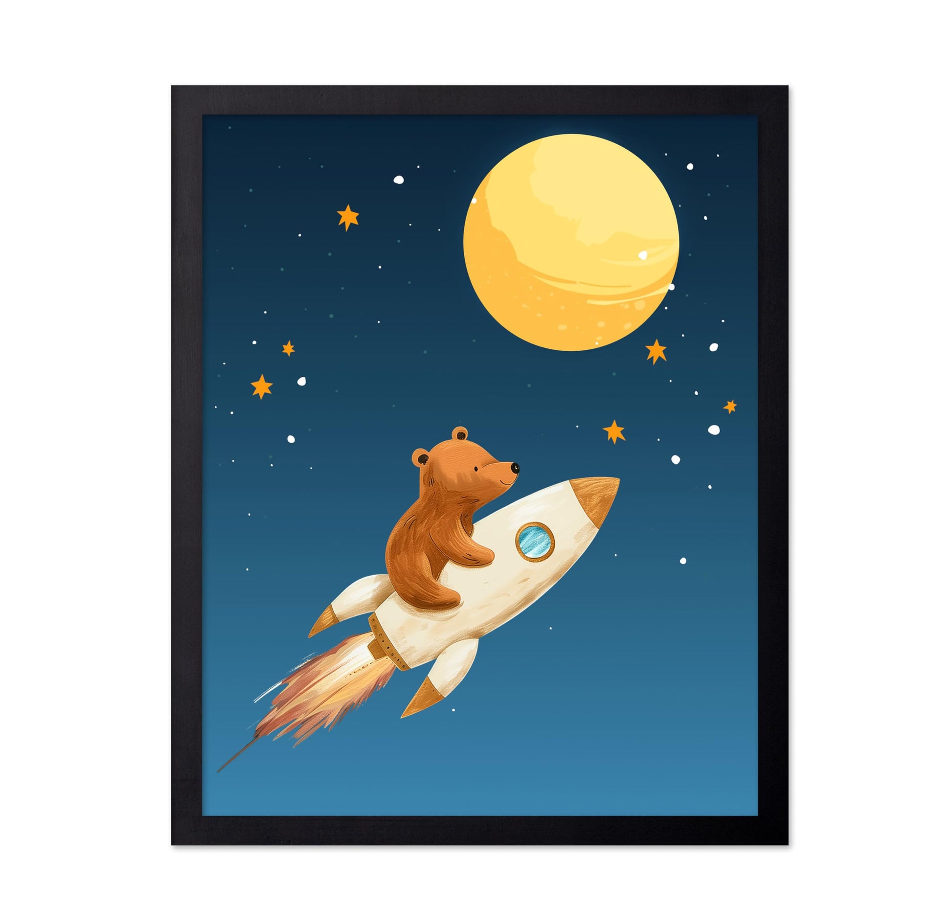 Bear on a Rocket
