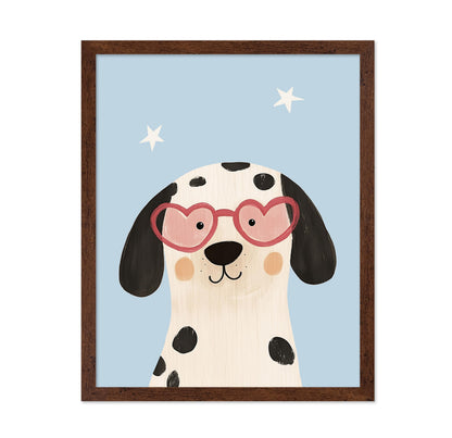 Dalmatian in Glasses No2