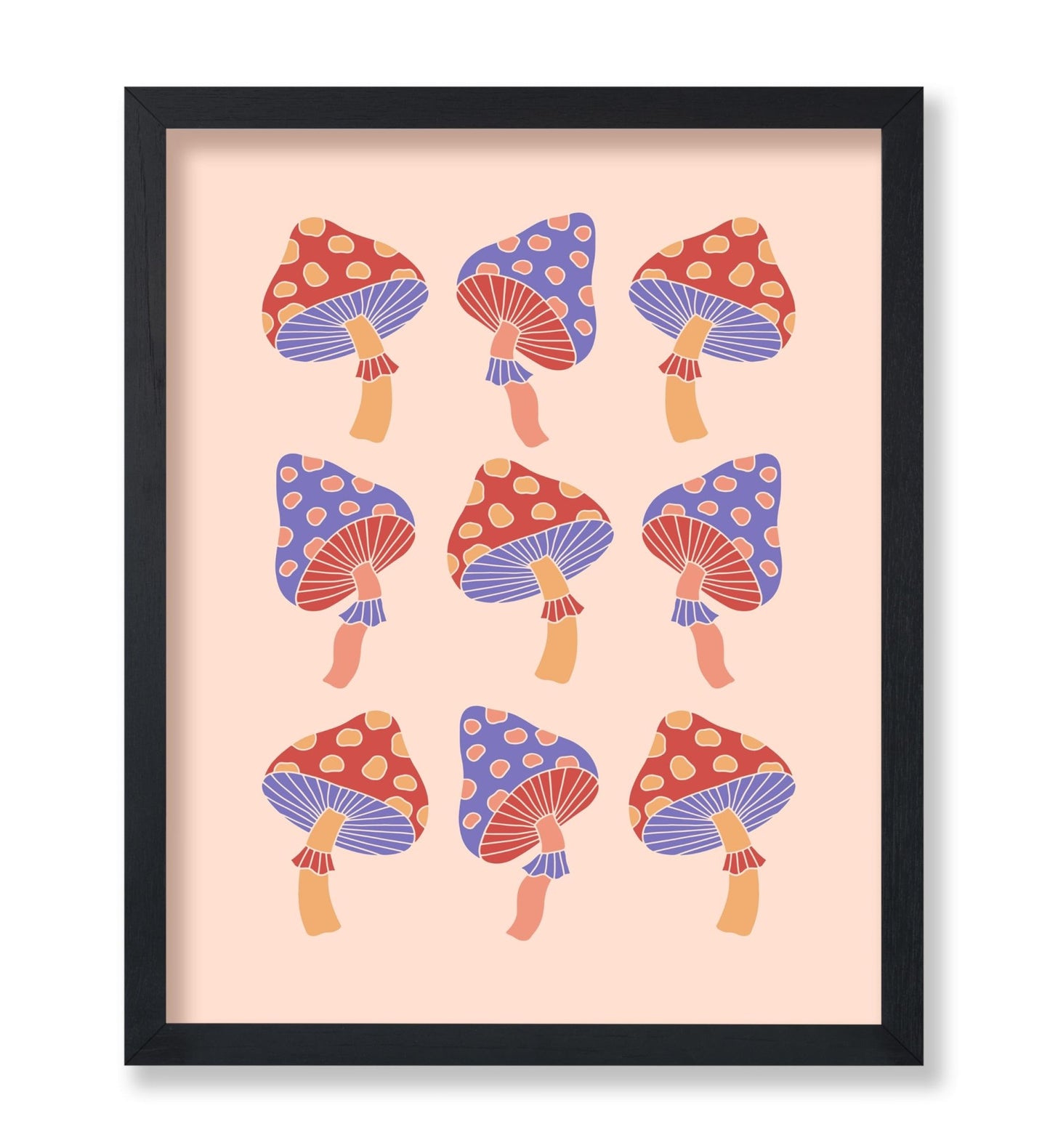 Groovy Mushrooms No1