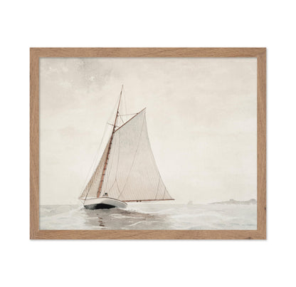 Sailing off Gloucester