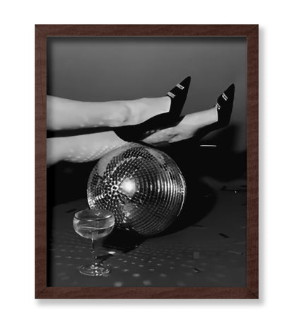 High Heels on Disco Ball No3