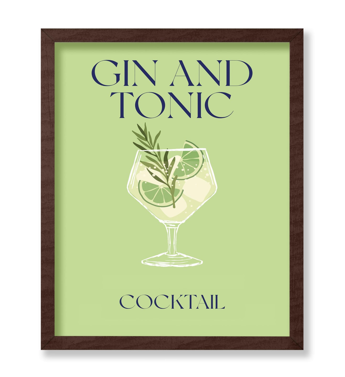 Gin And Tonic Cocktail