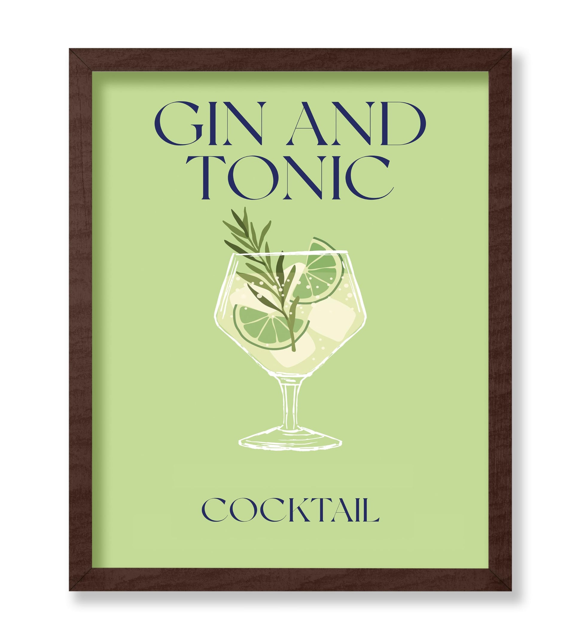 Gin And Tonic Cocktail