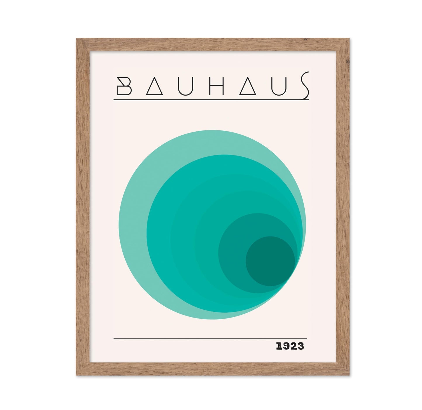 Bauhaus Blue Colors Tunnel