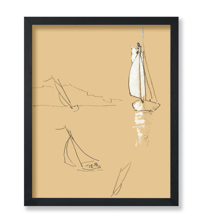 Sketches of Sailboats