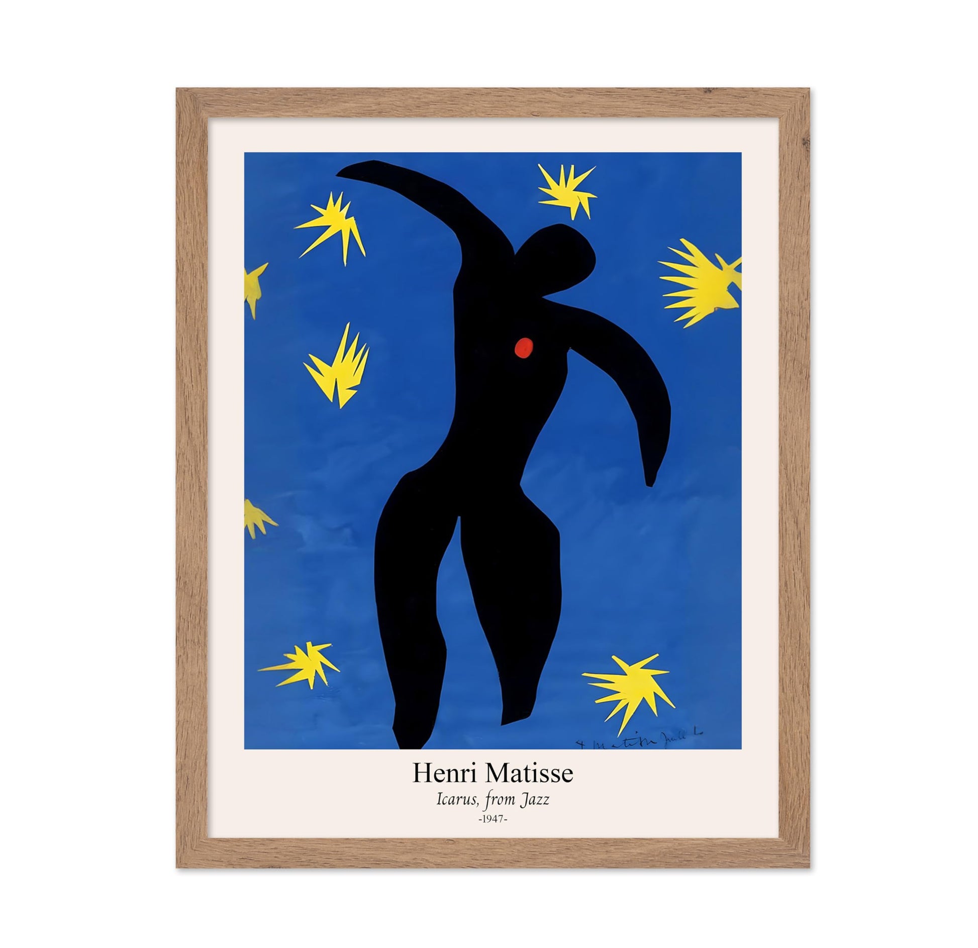 Henri Matisse - Icarus From Jazz