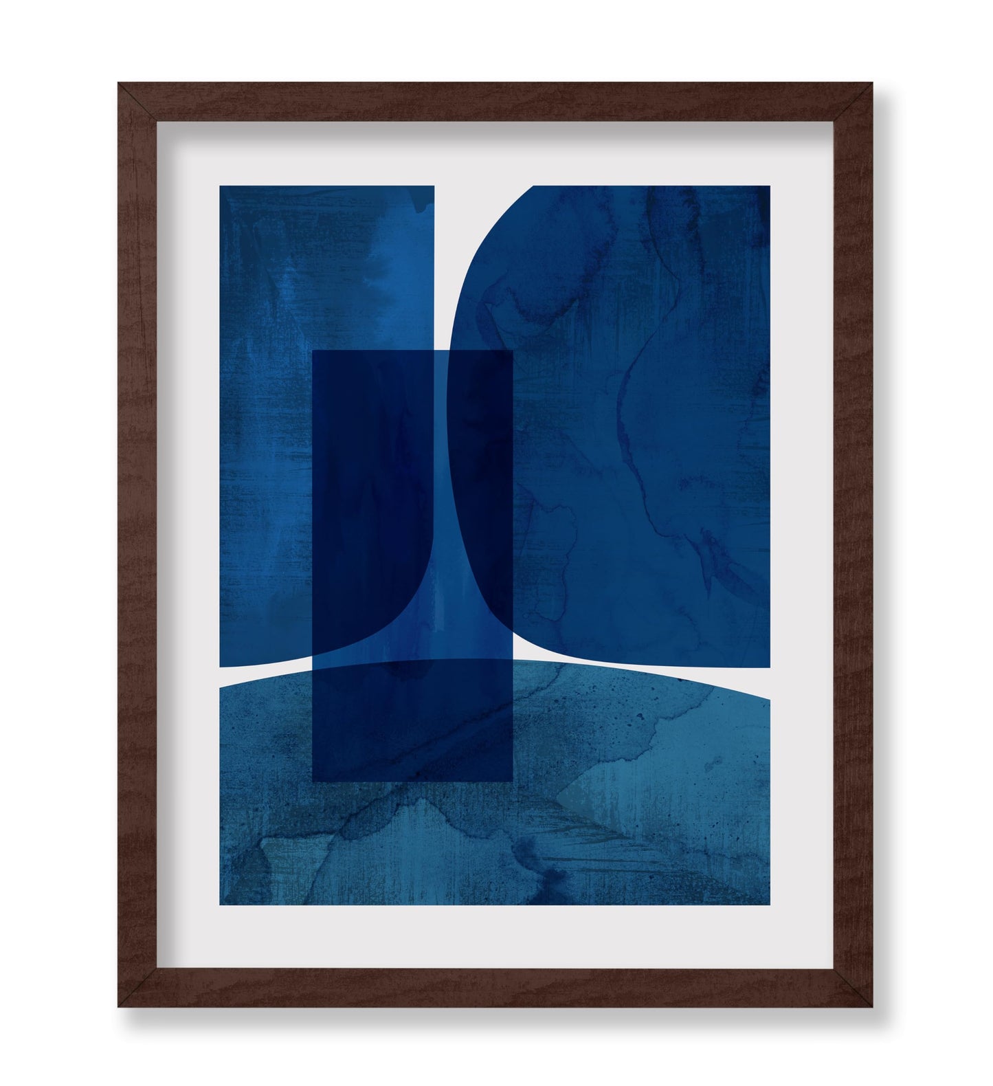Blue Shapes No3