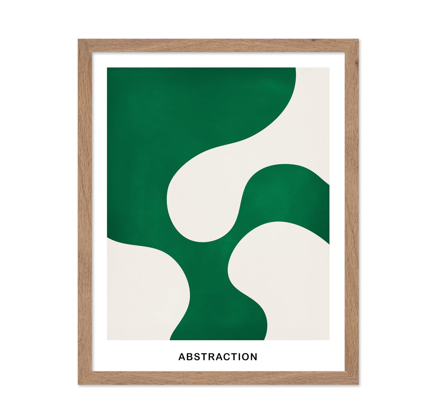 Emerald Green Abstraction