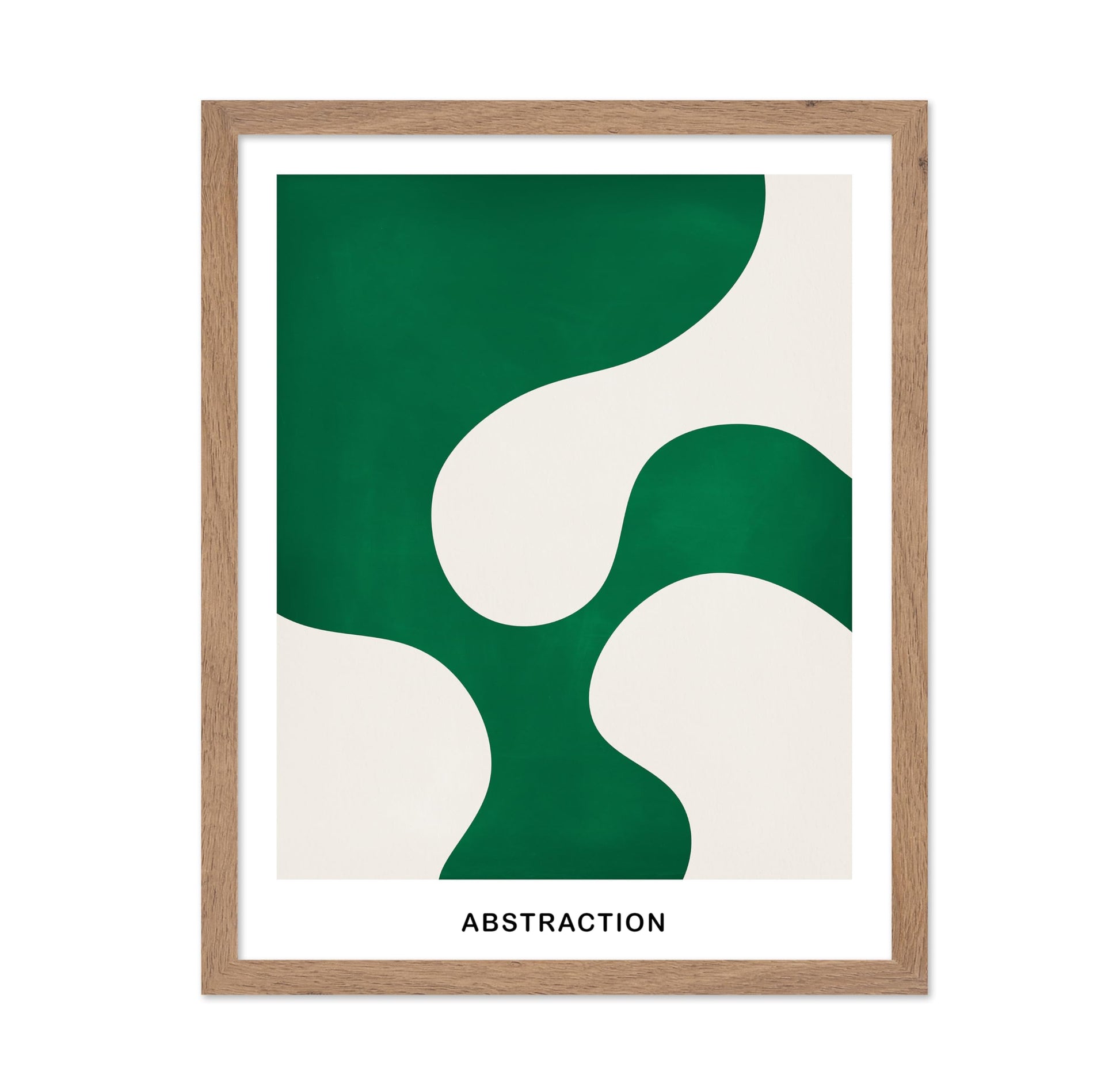 Emerald Green Abstraction